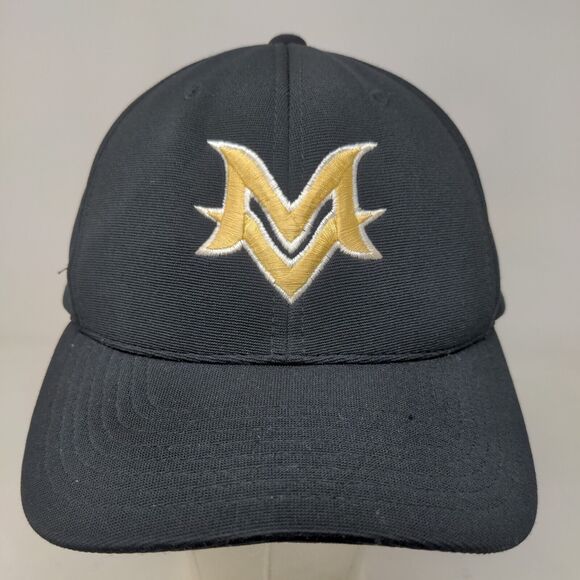 Pacific Headwear Men's Strapback Hat Black Embroidered Optimist Logo - Picture 2 of 9